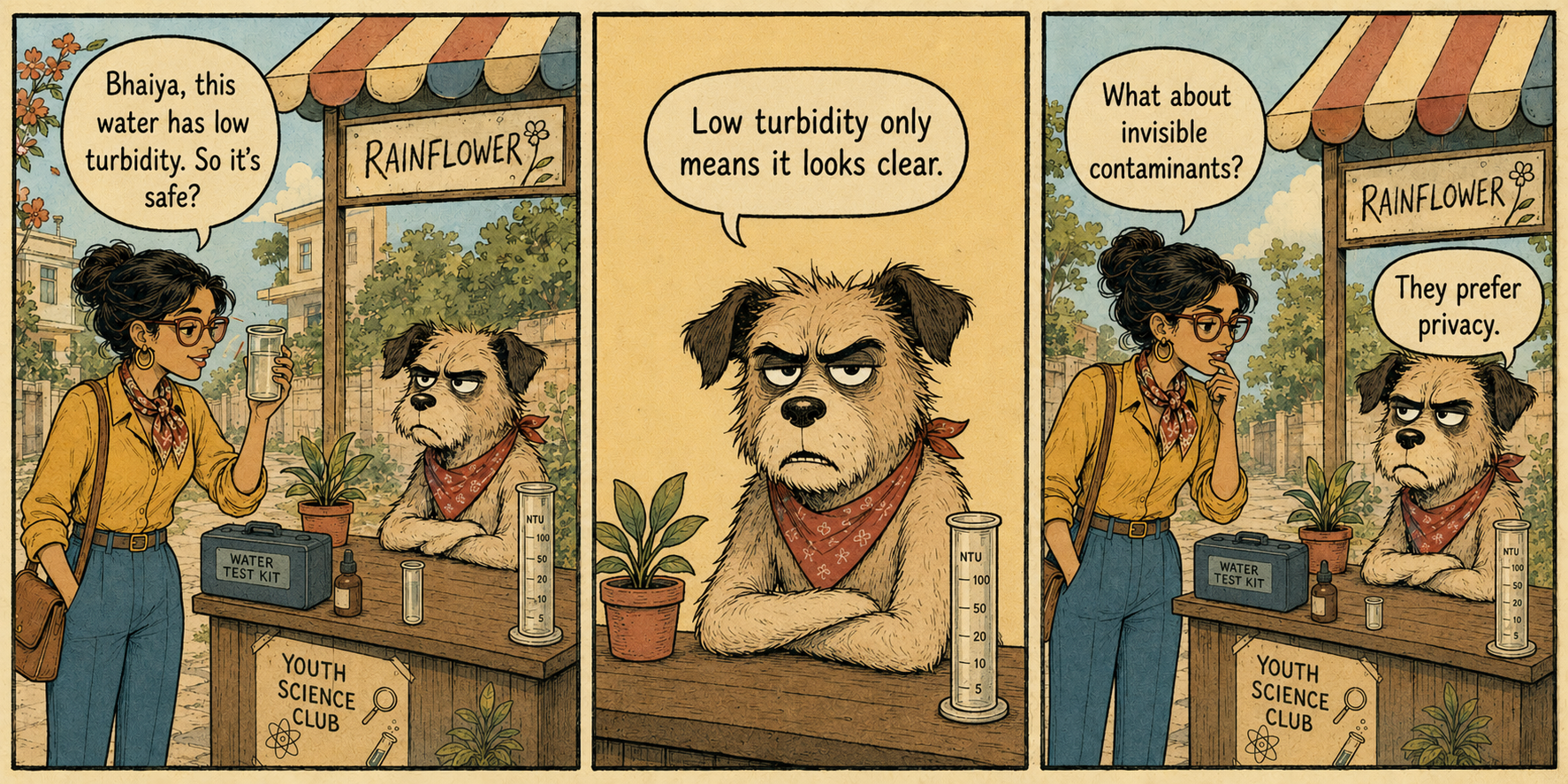 Invisible contaminants