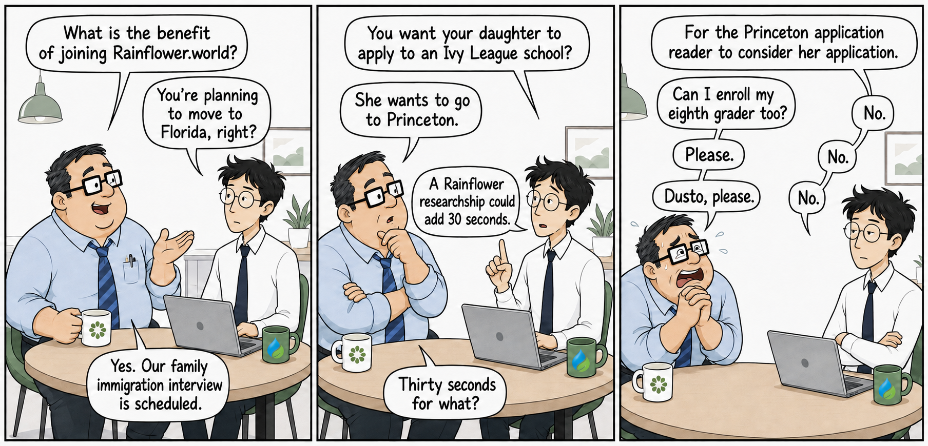 My Friend Asking Why Rainflower is Worth the Time for His Kids