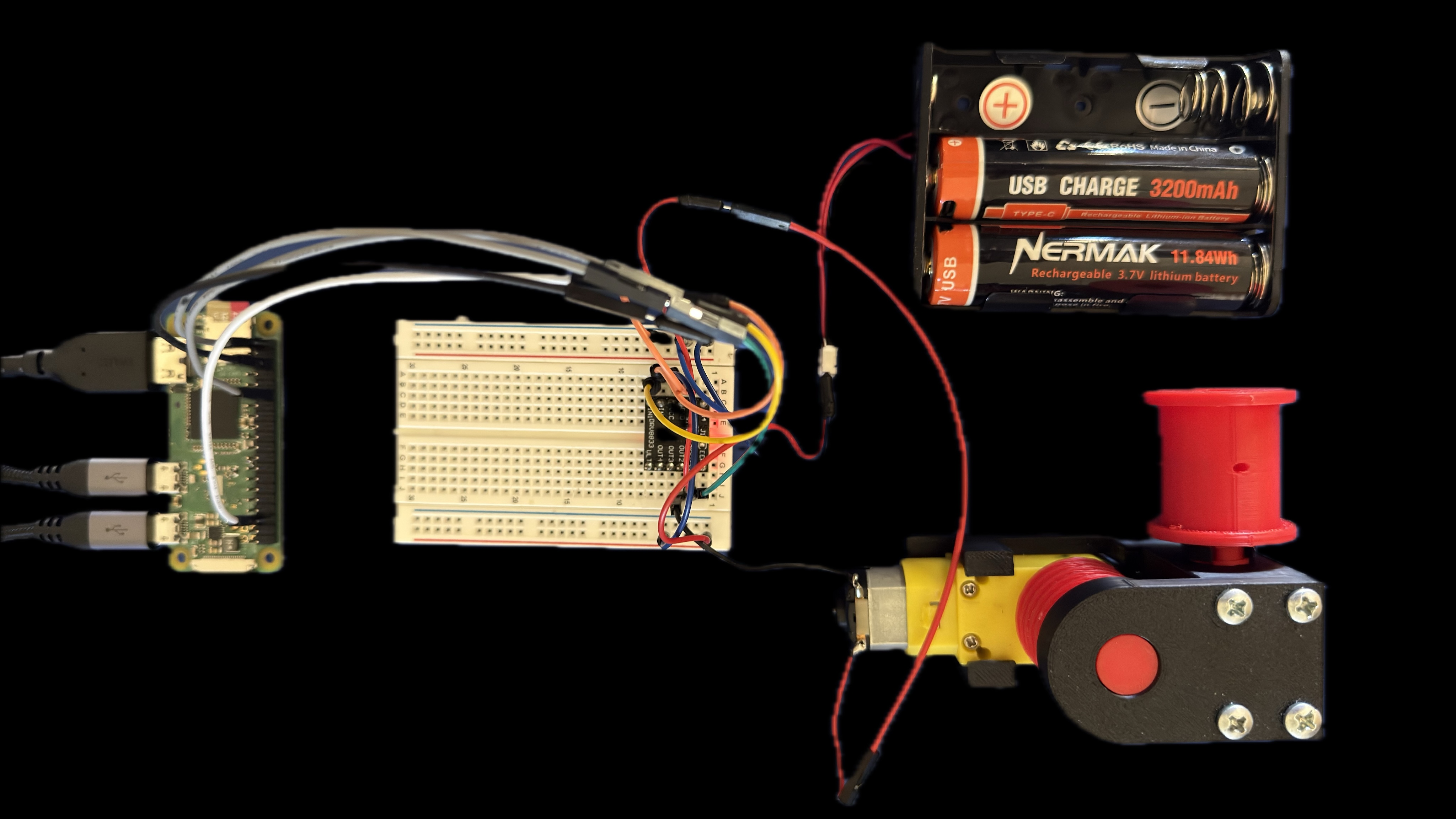 Rainflower Motor Controller Working with RPI-ZERO-W